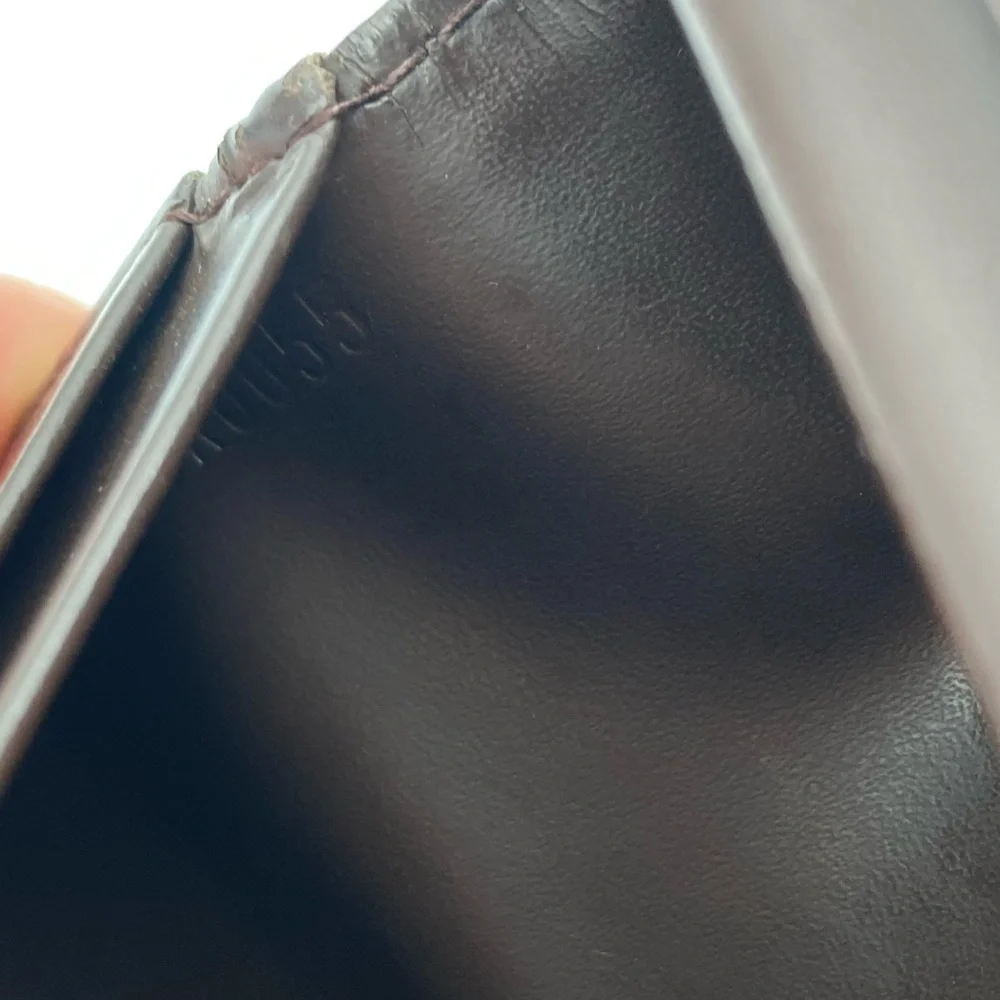 LOUIS VUITTON DARK BROWN EPI WALLET